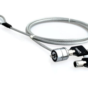 Cable de seguridad natec lobster 1.8 m para portatil con llave