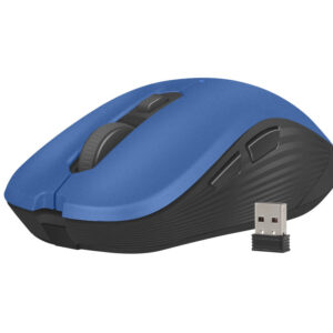 Raton natec robin optico inalambrico 1600 dpi azul