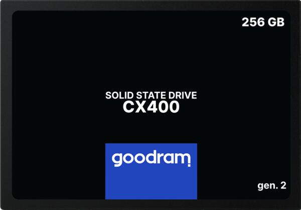 Disco duro interno solido ssd goodram ssdpr - cx400 - 256 - g2 256gb 2.5 pulgadas sata3 cx400