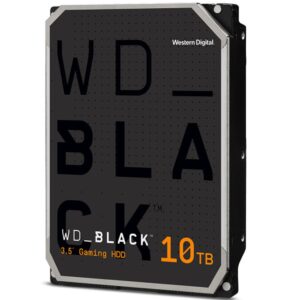 Disco duro interno hdd wd western digital black wd101fzbx 10tb 3.5 pulgadas sata 3 7200rpm 256mb