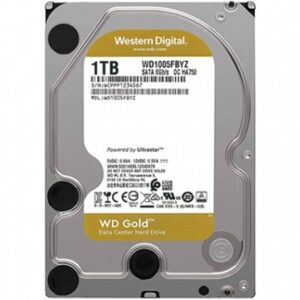 Disco duro interno hdd wd western digital gold wd1005fbyz 1tb 3.5 pulgadas sata 3 7200rpm 128mb