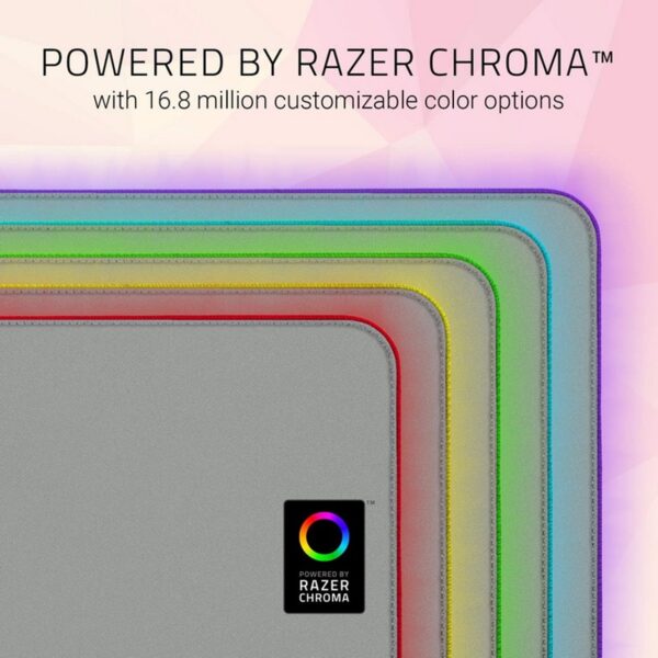 Alfombrilla gaming razer goliathus extended chroma quartz rgb - Imagen 2