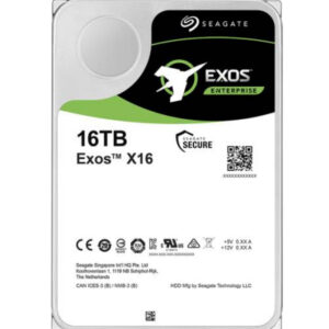Disco duro interno hdd seagate exos x18 16tb sata3 256mb