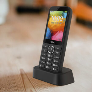 Telefono movil wiko f200 negro 2.8 pulgadas -  bt -  micro sd hasta 16gb -  dual sim -  1200mah