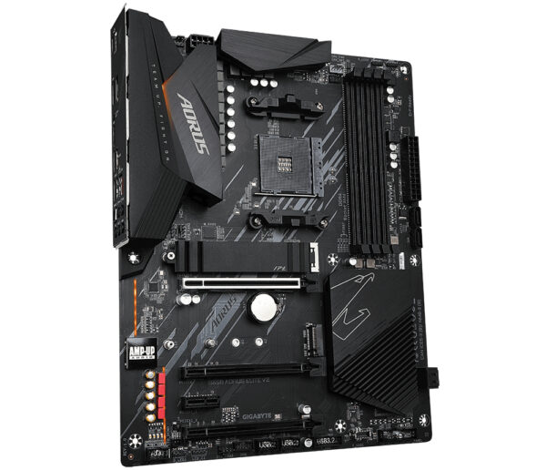 Placa base gigabyte b550 aorus elite v2 am4 atx -  4x ddr4 -  4x sata 6gb - s -  5x usb 3.2 -  2x usb 2.0 - Imagen 3
