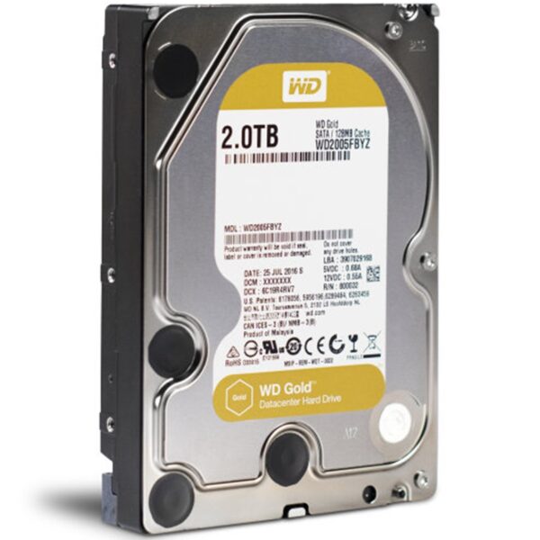 Disco wd gold 2tb sata6 128mb - Imagen 2
