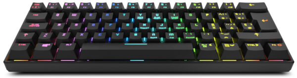 Teclado mini krom gaming kluster rgb wireless - Imagen 2
