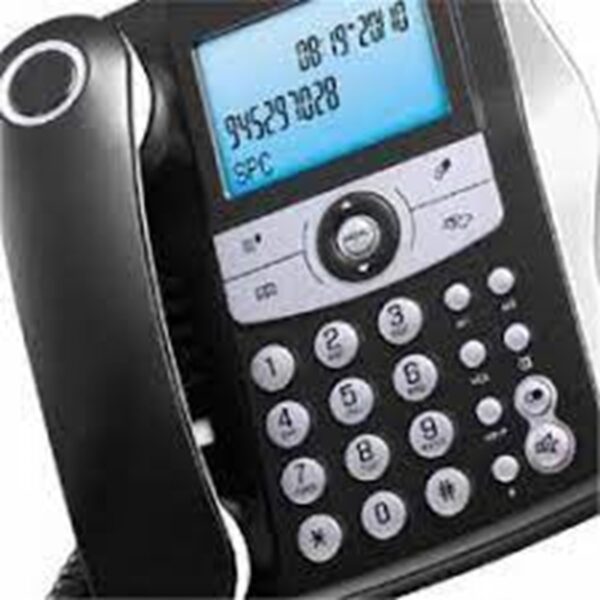Telefono fijo spc elegance id negro pantalla ilum. -  8 melodias -  70 memorias -  manos libres - Imagen 3