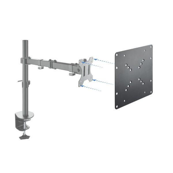 Adaptador vesa tooq vma0200 - b 200x200 -200x100 -100x200 negro - Imagen 3