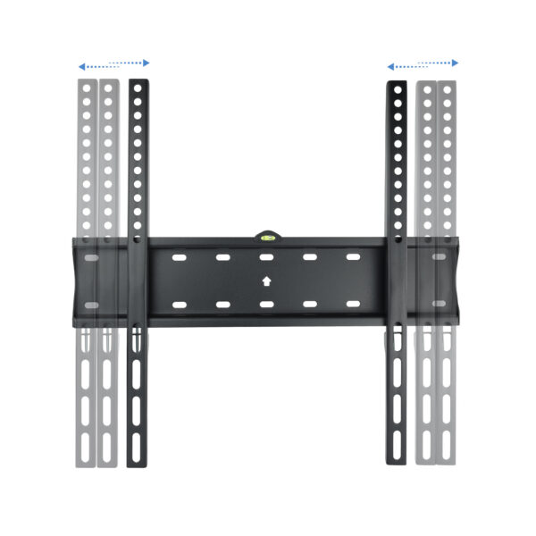 Soporte pared tv television monitor tooq  lp4155f - b 32 - 55 pulgadas negro - Imagen 2