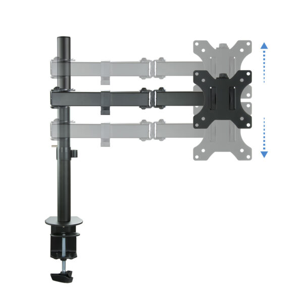 Soporte monitor para mesa tooq  13 - 32 pulgadas vesa 100x100 8kg - Imagen 3