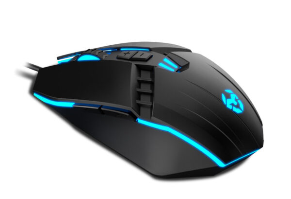 Mouse ratón gaming krom kalax 3200 dpi 7 colores led - Imagen 2