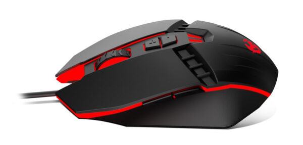 Mouse ratón gaming krom kalax 3200 dpi 7 colores led - Imagen 3