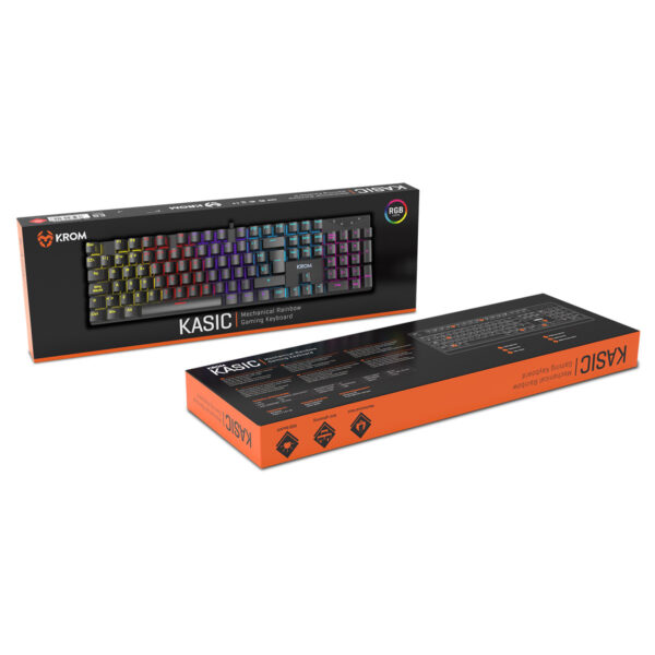 Teclado gaming krom kasic - Imagen 3