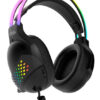 Auriculares micro krom klaim diadema -  usb 2xjack 3.5mm -  rgb - Imagen 2