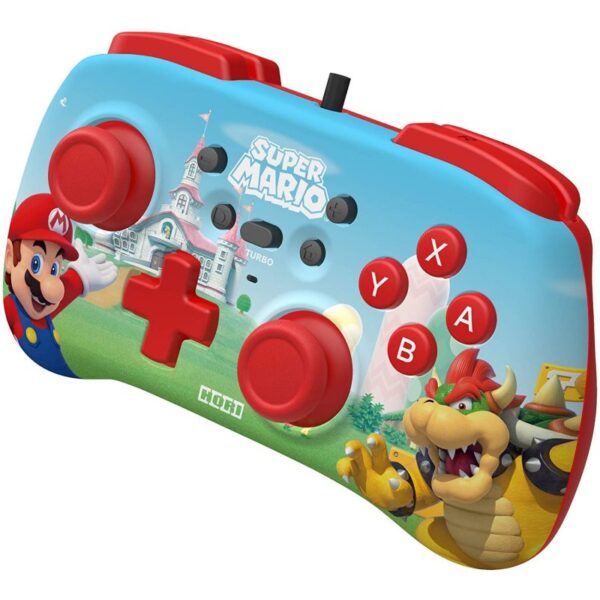 Gamepad hori controller mini super mariob para nintendo switch - Imagen 2