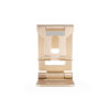 Soporte sobremesa tooq para telefono - tablet plegable slim dorado - Imagen 3