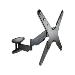 Soporte tv - monitor tooq 23 pulgadas - 55 pulgadas giratorio - inclinable negro vesa max 400x400 -  inclinable 5º - 15º -  girable - 90º -  carga maxima 30kg
