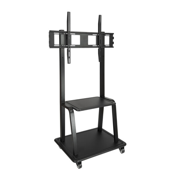 Soporte tv de suelo con ruedas tooq fs20100m - b 37 pulgadas - 100 pulgadas carga maxima 150kg - Imagen 2