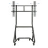 Soporte de suelo con ruedas tooq fs20200m - b 60 pulgadas - 105 pulgadas carga maxima 150kg - Imagen 3