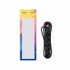 Regleta 6 tomas 1.4m nanocable con interruptor negro -  250v -  proteccion - Imagen 3