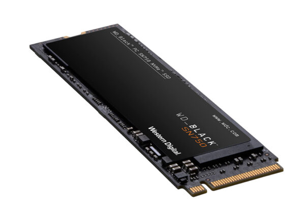 Disco duro interno ssd wd western digital black sn750 wds200t3xhc 2tb nvme m.2 con disipador