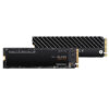 Disco duro interno ssd wd western digital black sn750 wds200t3xhc 2tb nvme m.2 con disipador - Imagen 2