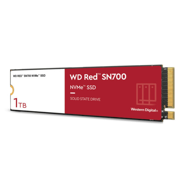 Disco duro interno ssd wd western digital red sn700 1tb nas nvme - Imagen 2