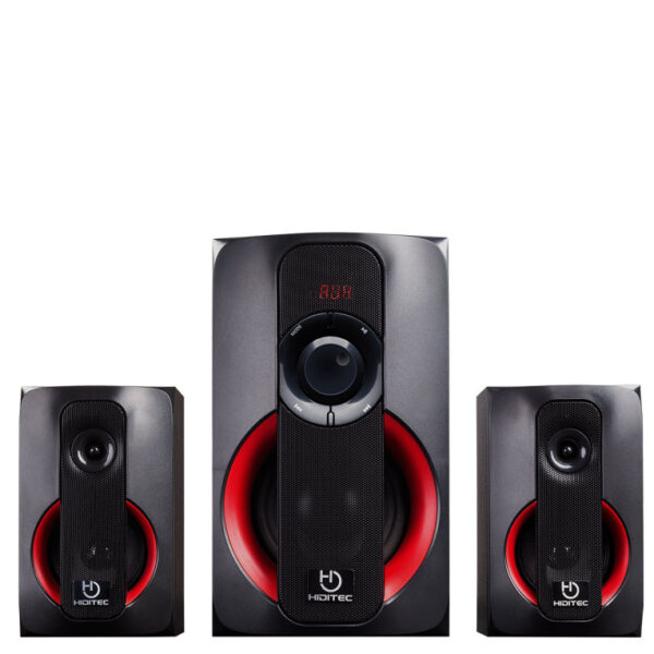 Altavoces hiditec 2.1 multimedia h400 80w bluetooth usb sd radio