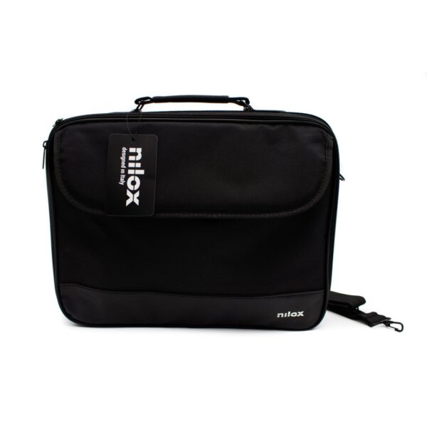 Maletin nilox duro para portatil 15.6 pulgadas negro - Imagen 3