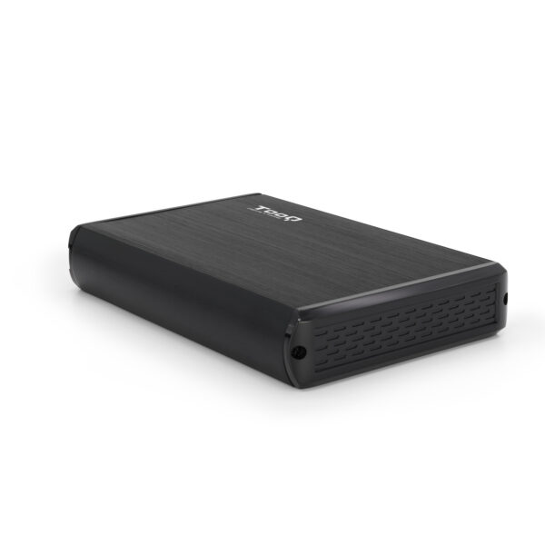 Caja externa tooq tqe - 3509b 3.5 pulgadas sata usb 2.0 negro - Imagen 2