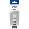 Botella tinta epson ecotank 114 gris 70ml