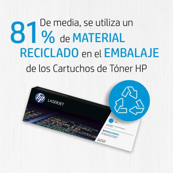 Toner hp original laserjet 203x cyan - Imagen 2