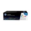 Multipack toner hp original laserjet 125 cf373am cmy