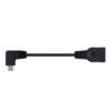 Cable otg nanocable usb 2.0 a micro usb 15cm -  macho - hembra - Imagen 3