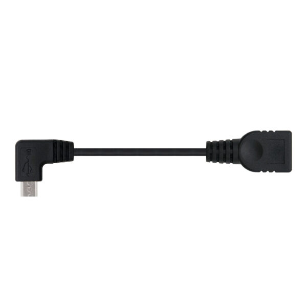 Cable otg nanocable usb 2.0 a micro usb 15cm -  macho - hembra - Imagen 3