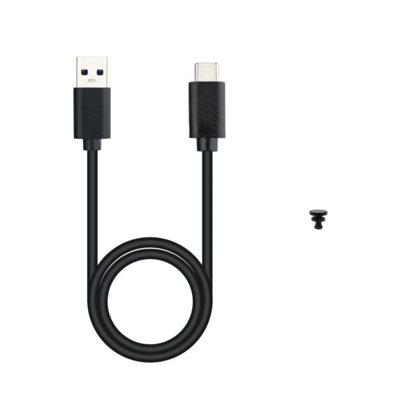 Caja externa tooq tqe - 2221g shinobi para ssd m.2 usb tipo c rgb gris - Imagen 3