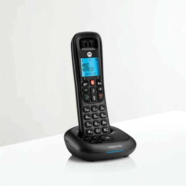 Telefono motorola cd4001 wireless inalambrico negro - Imagen 3