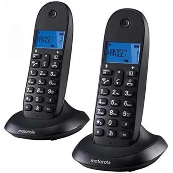 Telefono motorola duo c1002 gris - Imagen 2