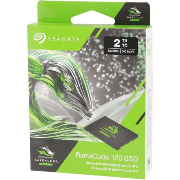 Disco duro interno solido ssd seagate barracuda za2000cm1a003 2tb sata 6gb - s - Imagen 3