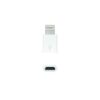 Adaptador lightning a micro usb nanocable -  macho - hembra -   blanco - Imagen 2