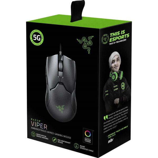 Mouse raton gaming razer viper chroma rgb usb - Imagen 3