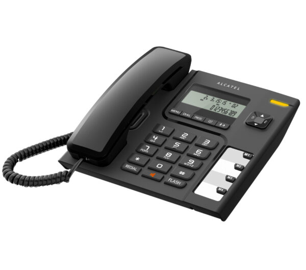 Telefono fijo alcatel compacto t56 negro
