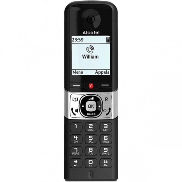 Telefono fijo inalambrico alcatel dec f890 voice negro - Imagen 2