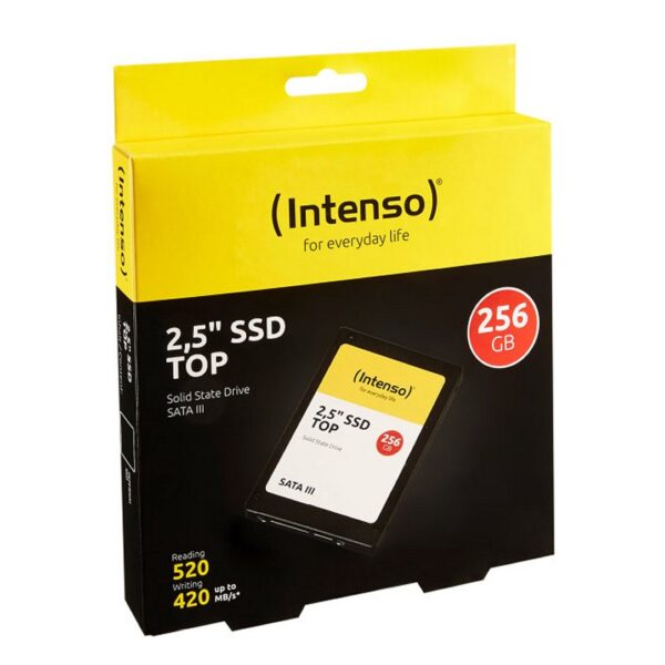 Disco duro interno solido ssd intenso top performance 256gb 2.5 pulgadas sata3 - Imagen 2