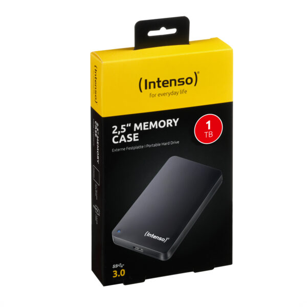 Disco duro externo hdd intenso 1tb 2.5 pulgadas usb 3.0 negro - Imagen 3