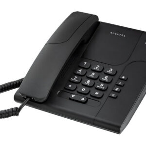 Telefono fijo con cable alcatel profesional temporis 180 ce black