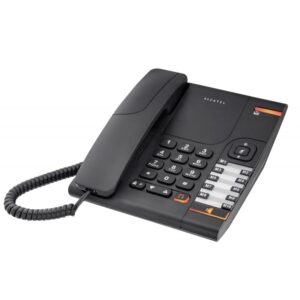 Telefono fijo con cable alcatel temporis 380 negro