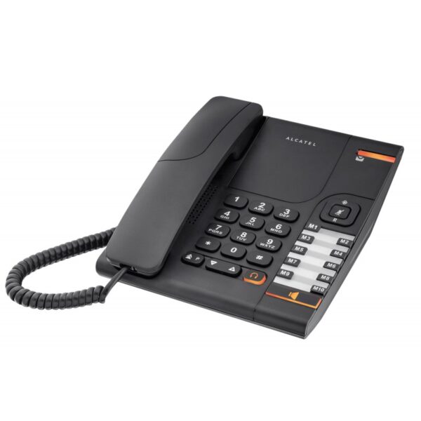 Telefono fijo con cable alcatel temporis 380 negro