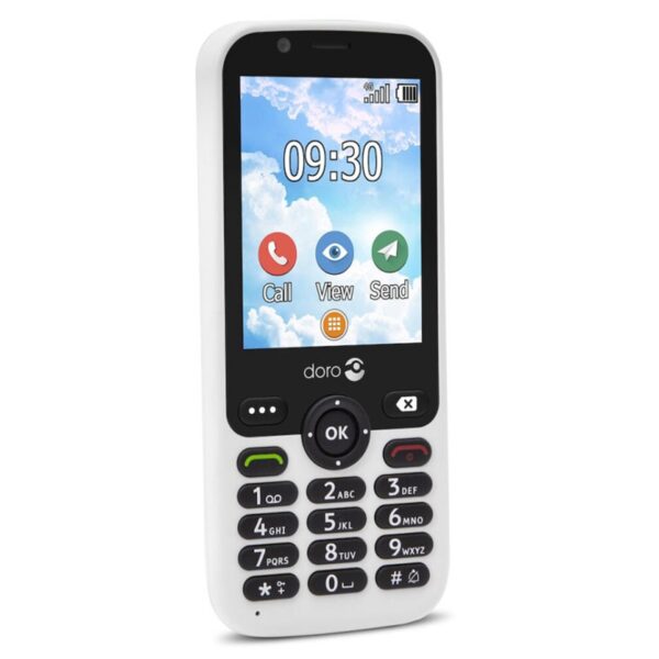 Telefono movil senior doro 7010 blanco - 2.8 pulgadas - 4gb rom - 512mb ram - 3mpx - 1600mah - Imagen 2